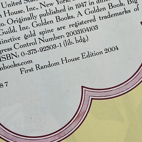 VINTAGE Y2K little golden book The Golden Egg Book! By Margaret Wise Brown 2004 - Picture 5 of 11